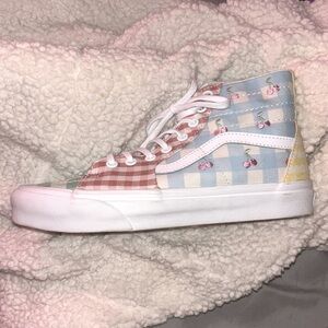 multi colored vans